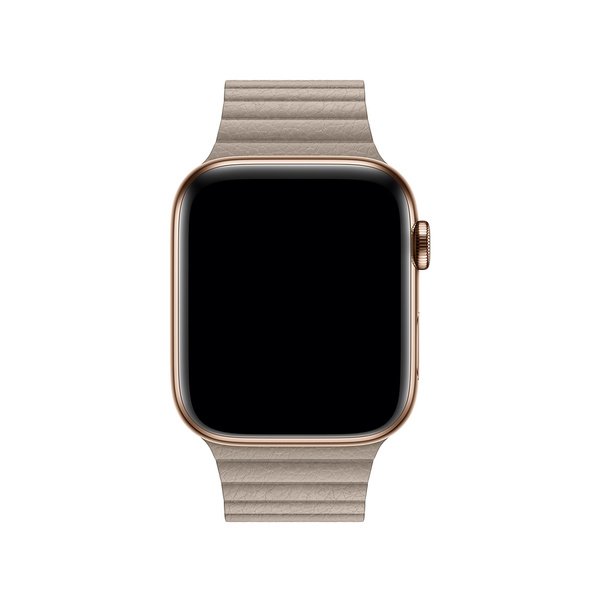 حلقة جلدية حجرية لساعة Apple Watch مقاس 44 مم - كبيرة