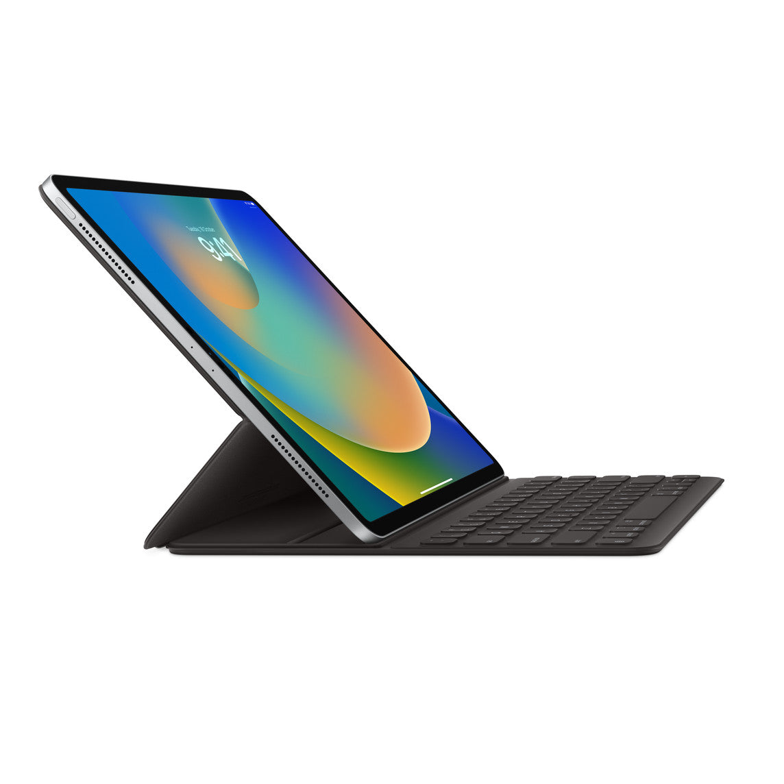 لوحة مفاتيح ذكية لجهاز iPad Folio 12.9 باللغتين العربية والإنجليزية