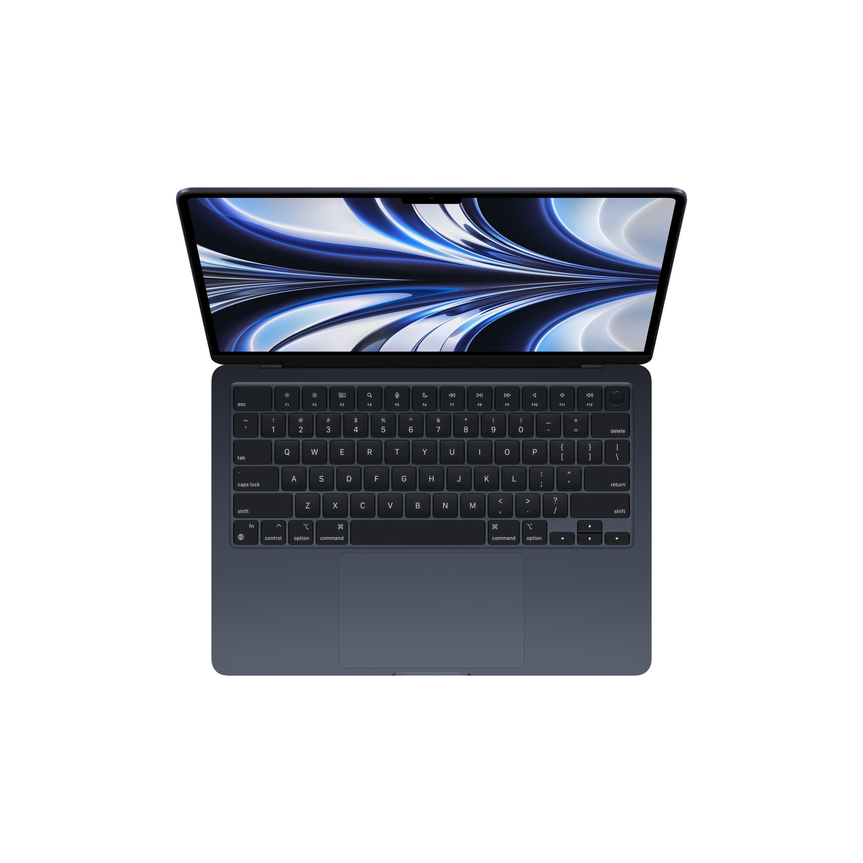 شريحة MacBook Air M2 مقاس 13 بوصة مع وحدة معالجة مركزية ثمانية النواة ووحدة معالجة رسومية ثمانية النواة 