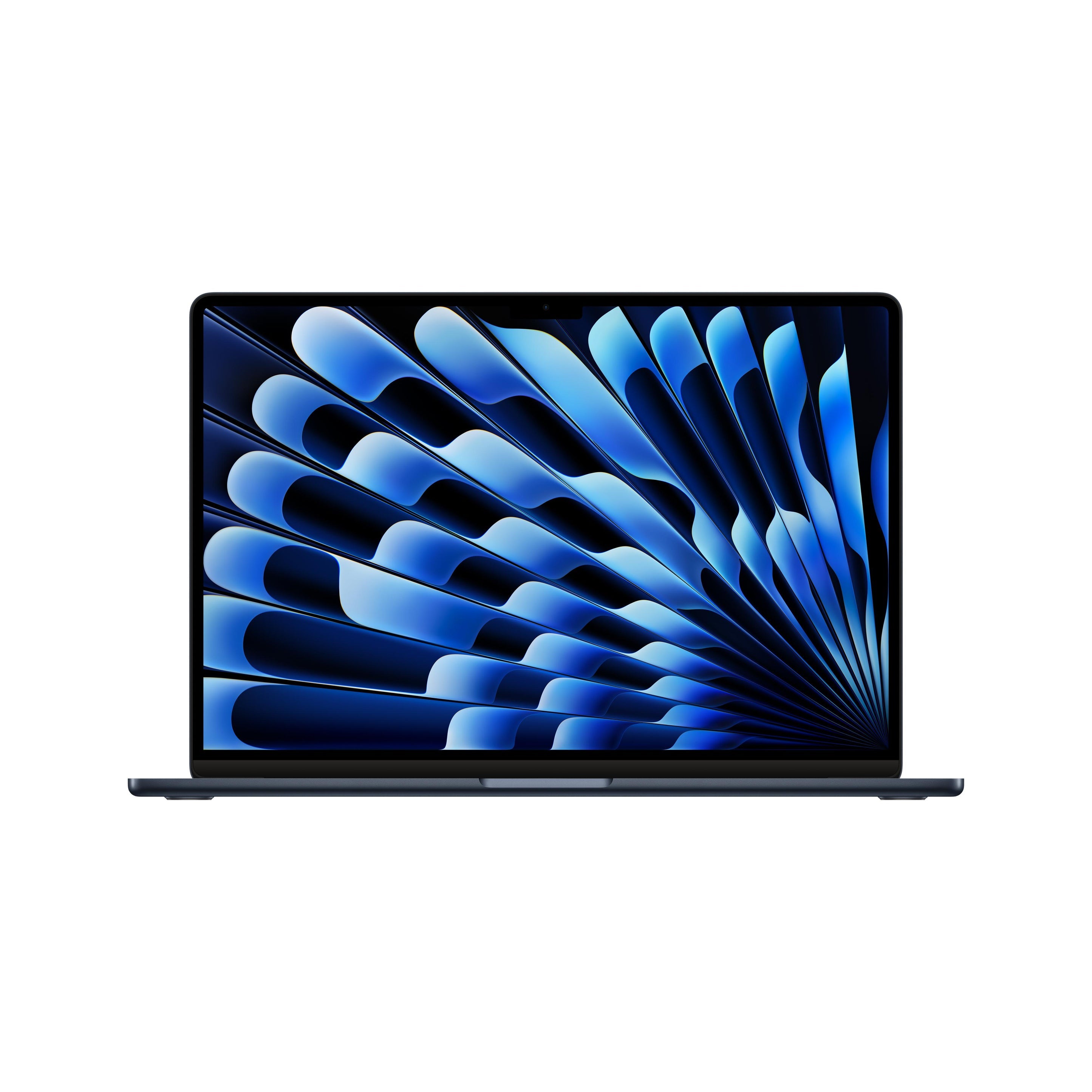 جهاز MacBook Air مقاس 15 بوصة مزود بشريحة Apple M3 مع وحدة معالجة مركزية ثمانية النواة ووحدة معالجة رسومية عشرة النواة 
