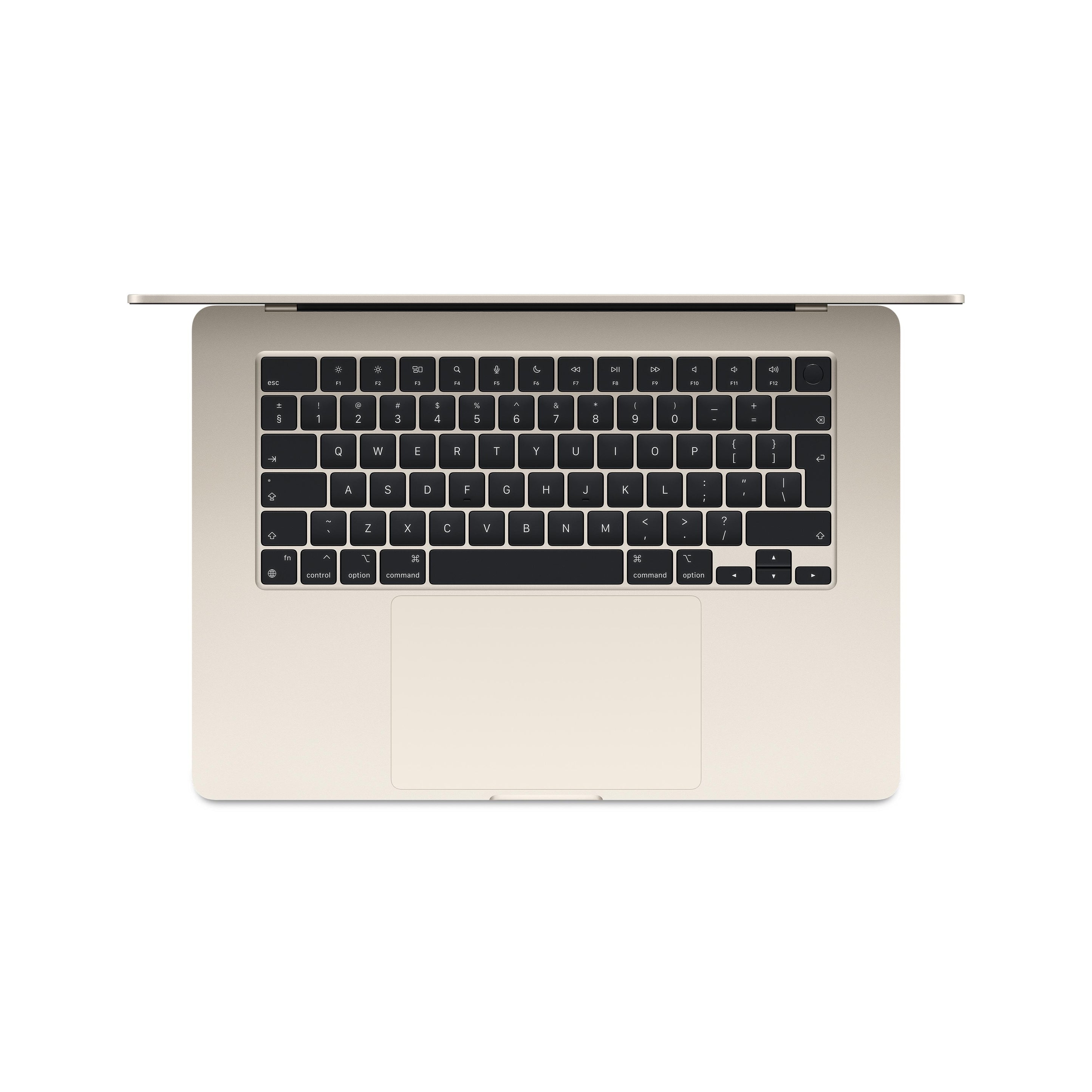 جهاز MacBook Air مقاس 15 بوصة مزود بشريحة Apple M3 مع وحدة معالجة مركزية ثمانية النواة ووحدة معالجة رسومية عشرة النواة 