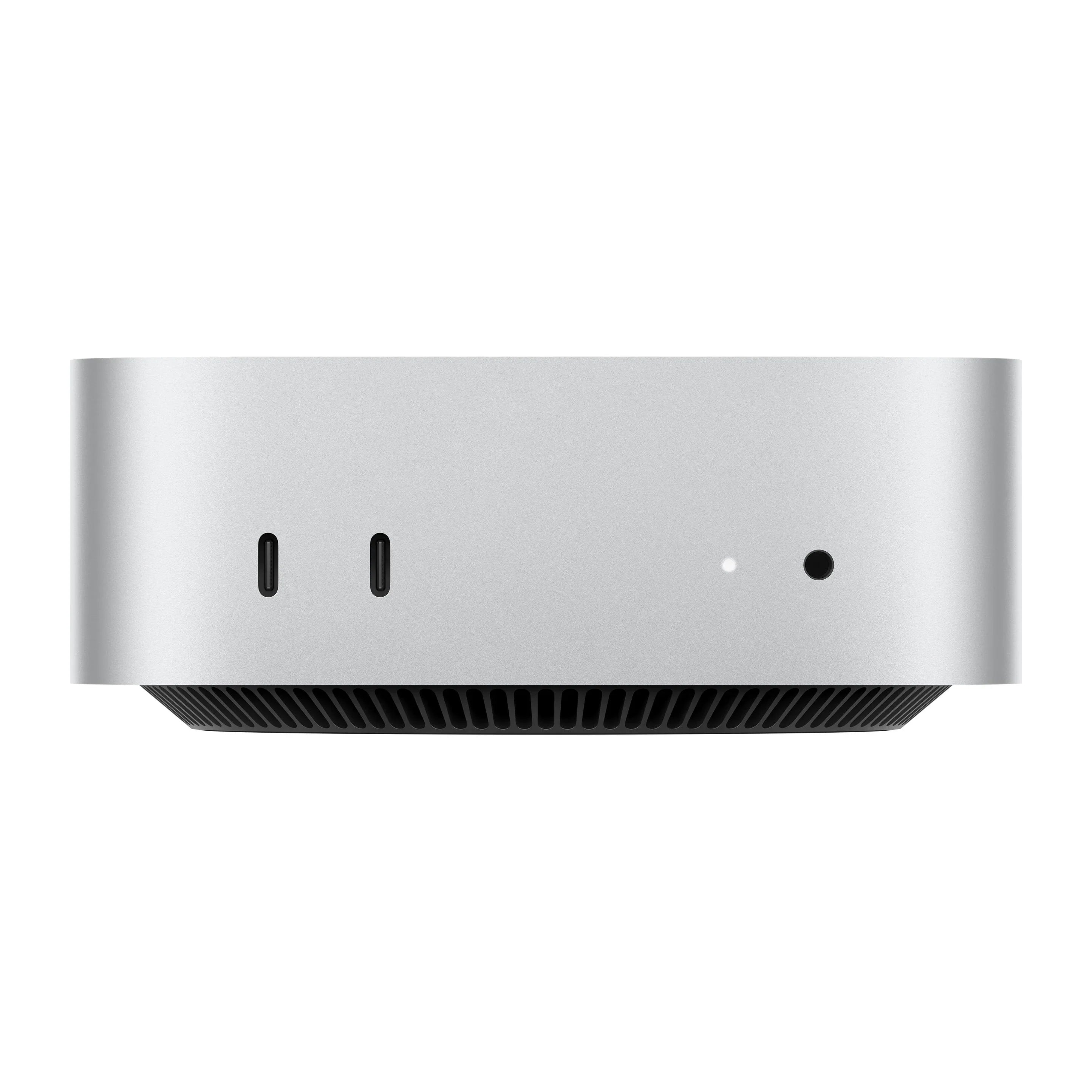 شريحة Apple Mac Mini M4 Pro مع وحدة معالجة مركزية 12 نواة ووحدة معالجة رسومية 16 نواة فضية 