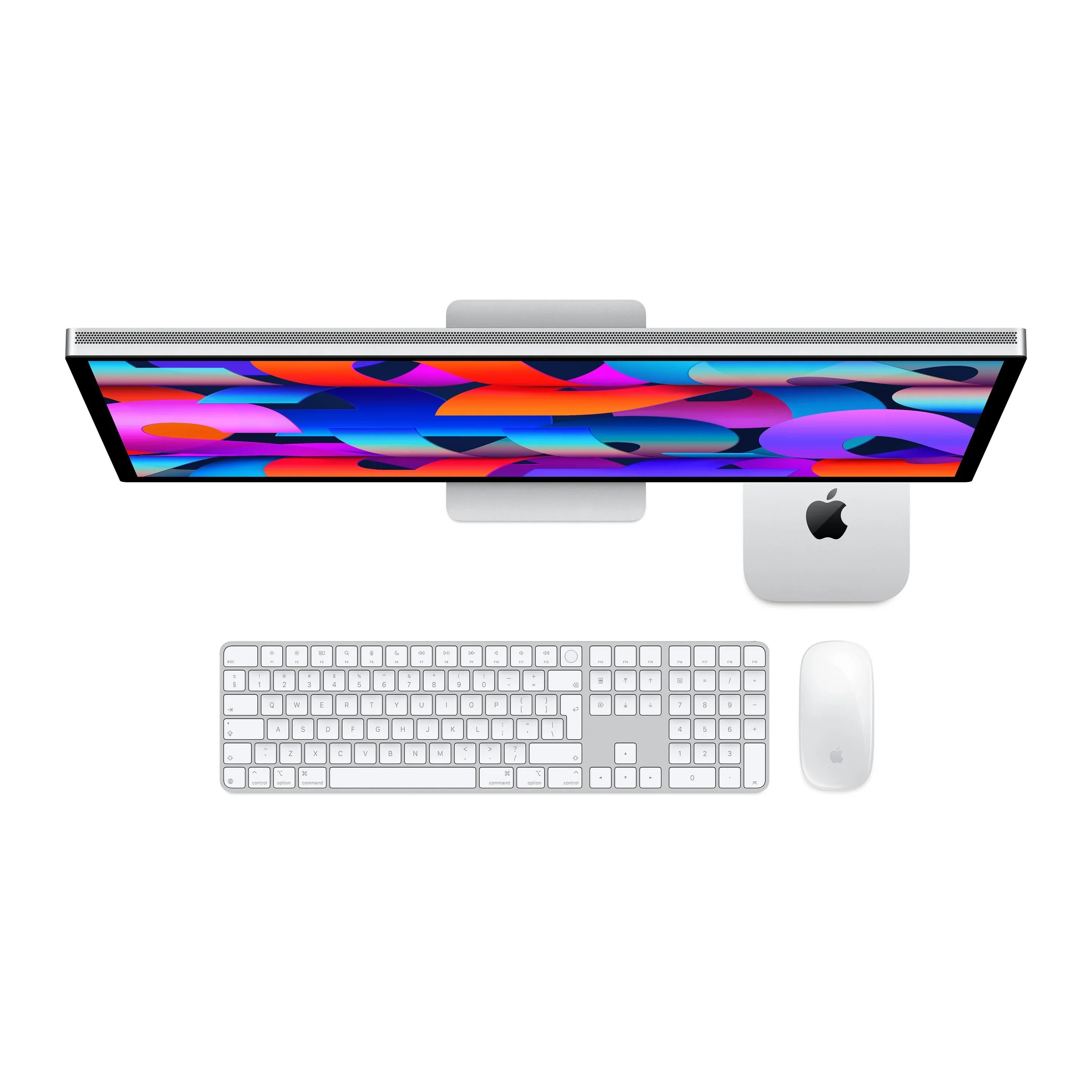 شريحة Apple Mac Mini M4 Pro مع وحدة معالجة مركزية 12 نواة ووحدة معالجة رسومية 16 نواة فضية 