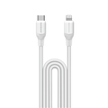 كابل موماكس 1-Link Flow 35W USB-C إلى Lightning بطول 2 متر، أبيض 