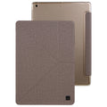 جراب UNIQ Yorker Kanvas Plus مع حامل لجهاز Apple iPad Mini 4/5 (2019) بيج