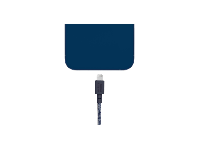 Native Union Belt Cable (USB-C To Lightning) - Indigo