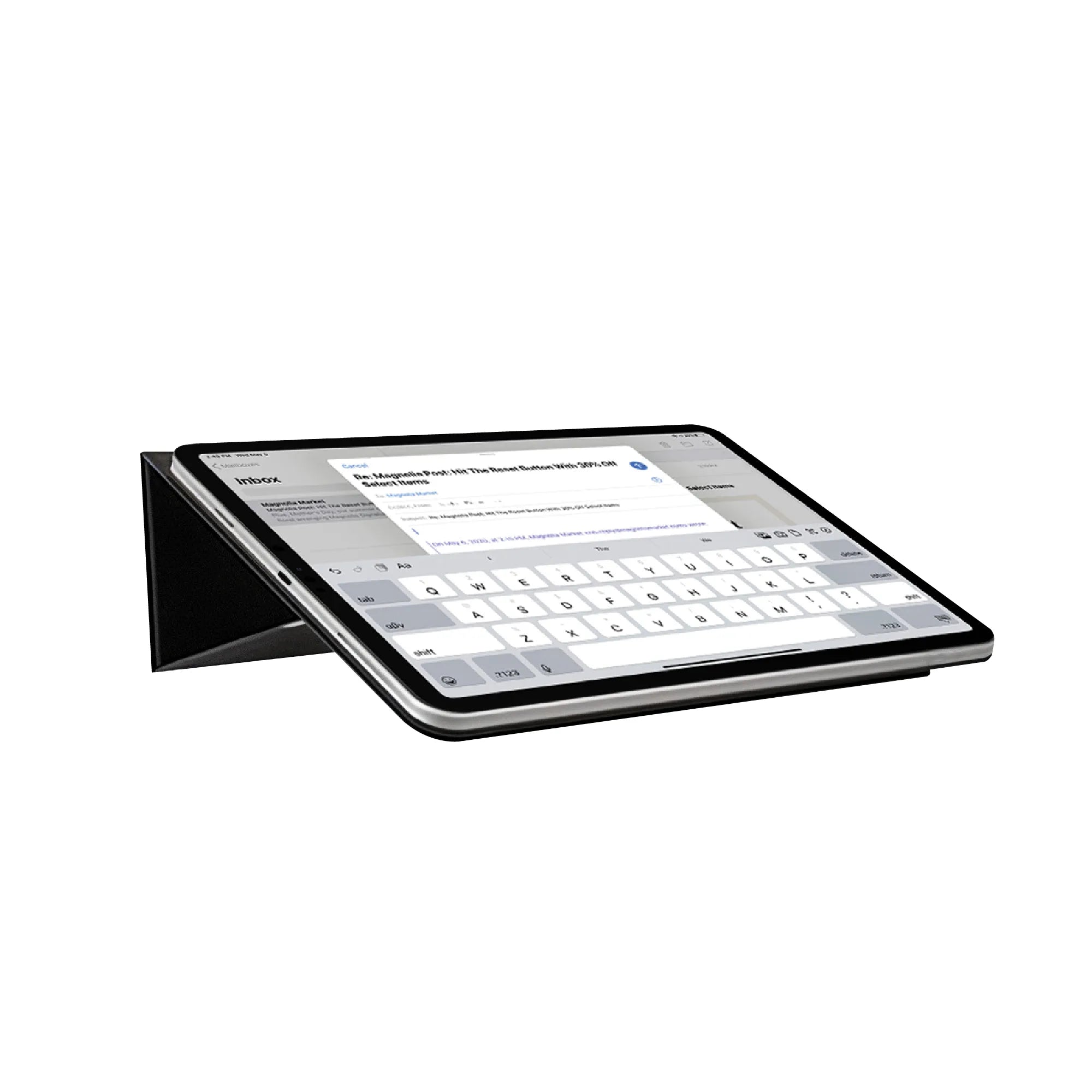 Smartix Magnetic VersaGrip Case for iPad Air 11″ M2 – Black