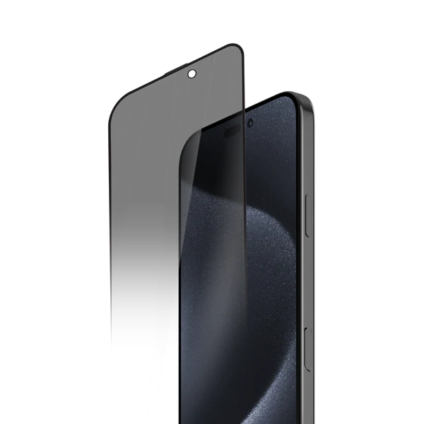 MOMAX IPHONE 16 PRO 6.3 FULLY COVERED HD PRIVACY GLASS
