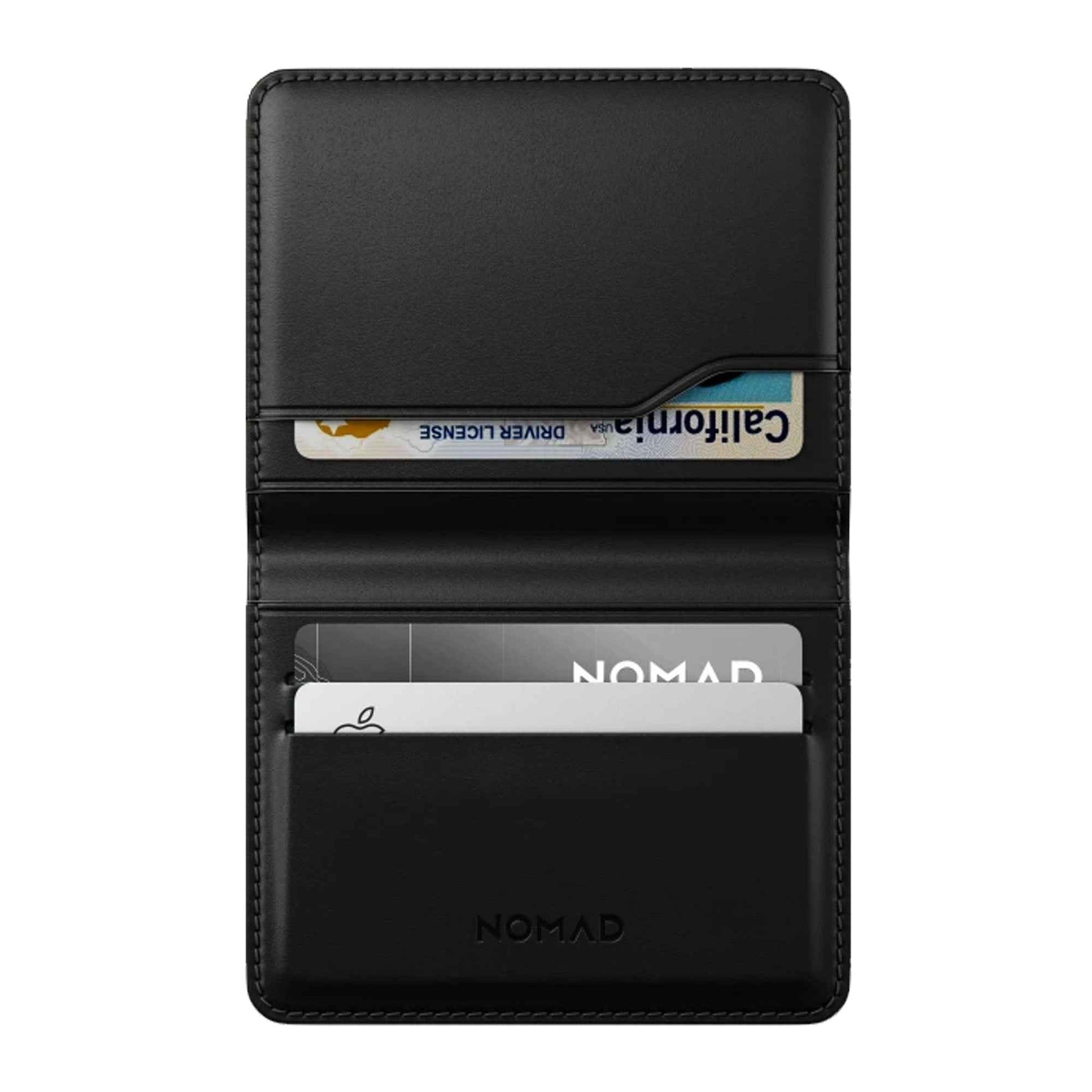 Nomad Horween Card Wallet Plus - Black