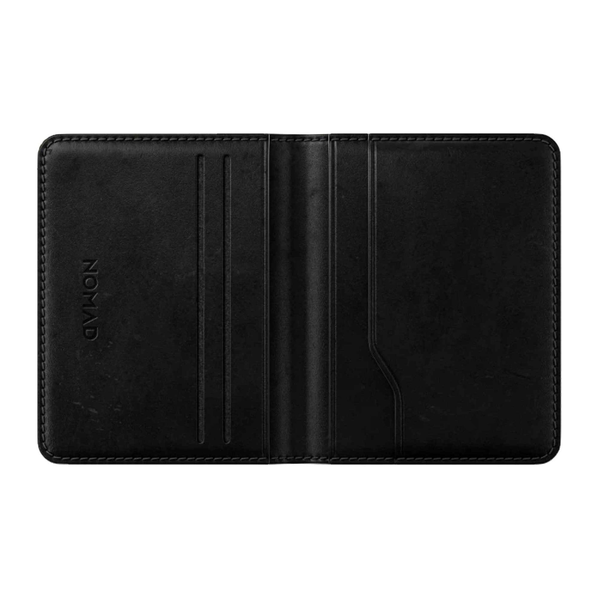 Nomad Horween Card Wallet Plus - Black