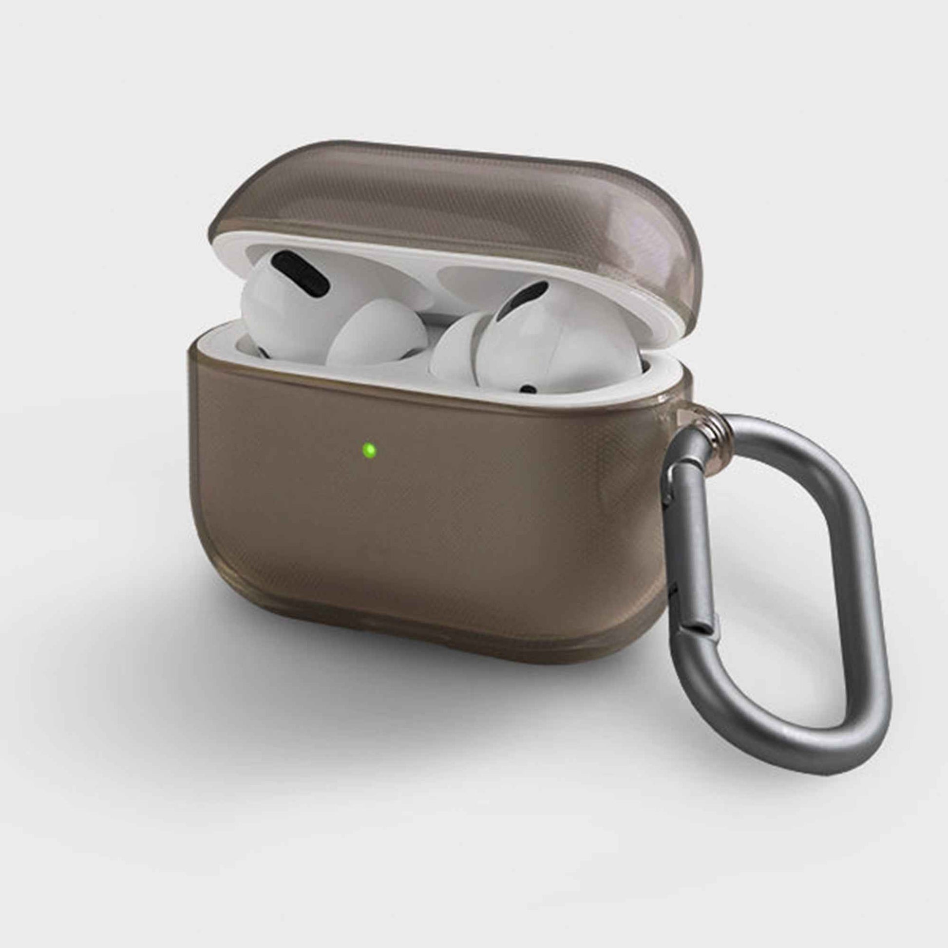 زجاج UNIQ لسماعات Airpods Pro 2 (الجيل الثاني) - دخاني لامع