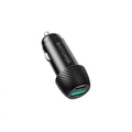 شاحن سيارة RAVPower PD Pioneer 49W بمنفذين - أسود