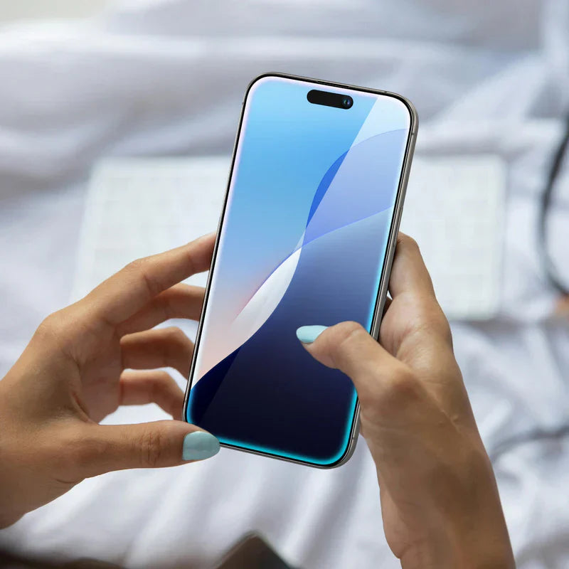 غطاء زجاجي نقي من AMAZINGTHING مع غلاف لهاتف IPhone 16 Series