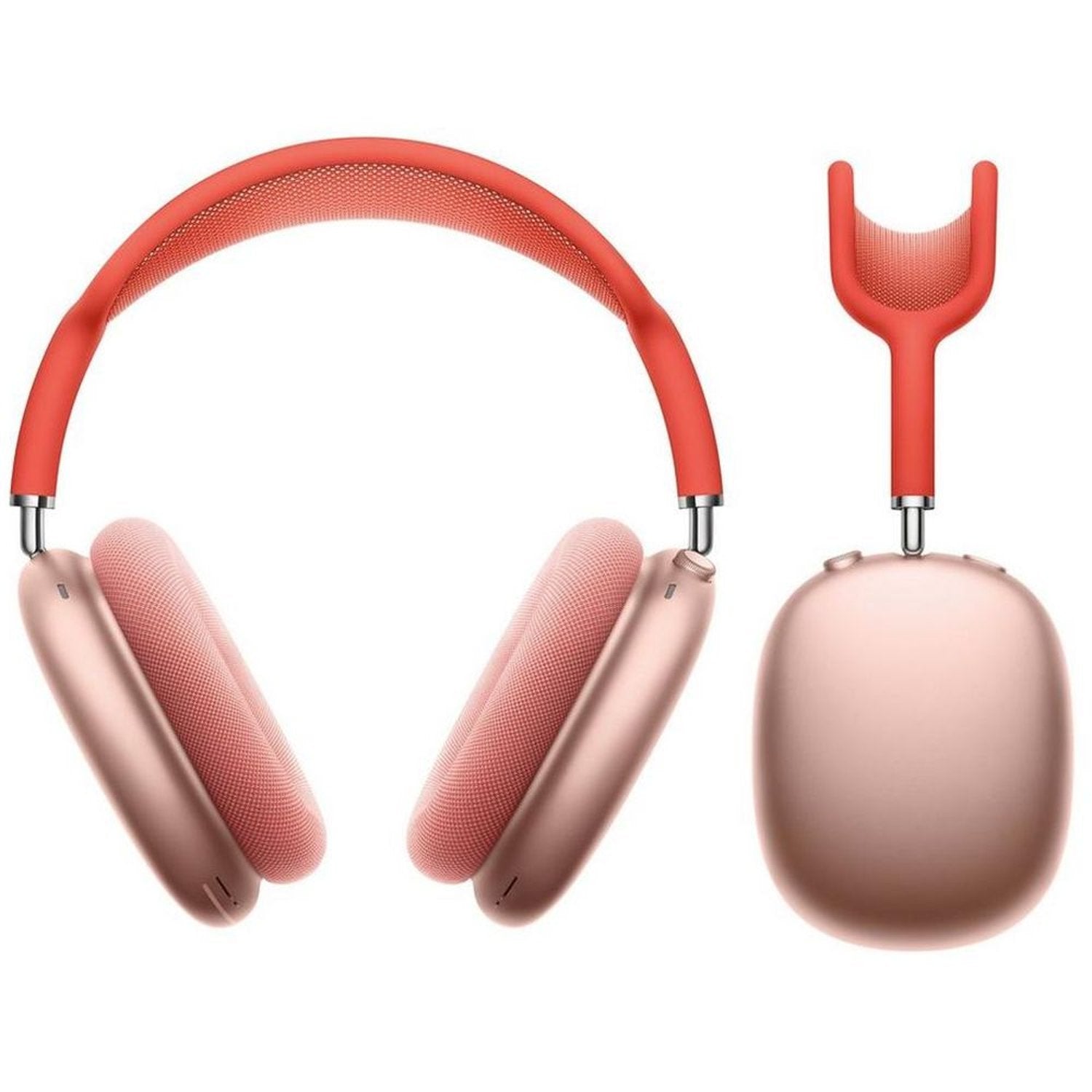 سماعات AirPods Max النشطة لإلغاء الضوضاء باللون الوردي