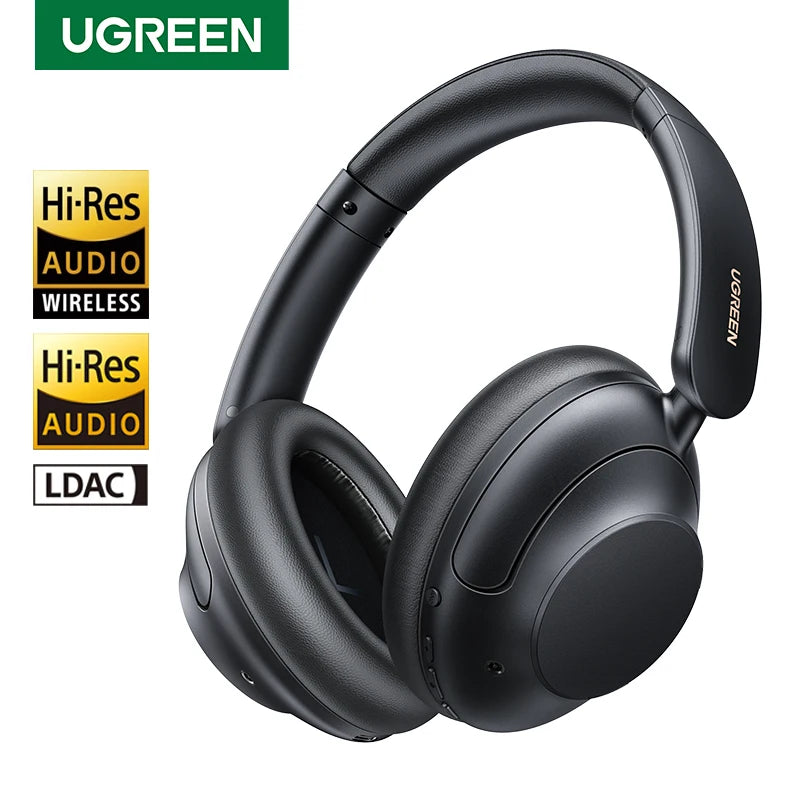 سماعات رأس لاسلكية UGREEN HiTune Max5C باللون الأسود