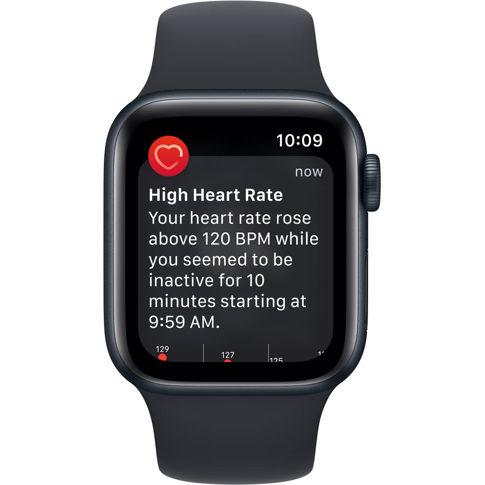 Apple Watch SE GPS 40mm Midnight Aluminum Case with Midnight Sport Band – Middle East Version