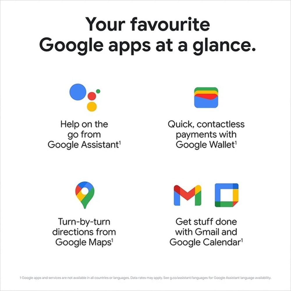 Google GA03119 Pixel GPS Smartwatch Matte Black