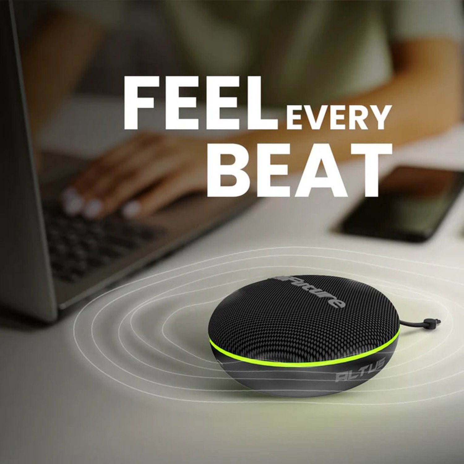 HiFuture ALTUS 10W Portable Bluetooth Speaker – Red