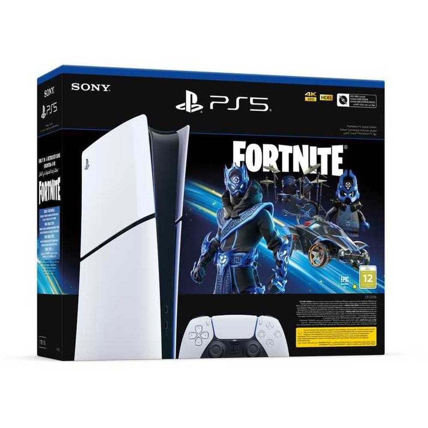 Sony PlayStation 5 PS5 Slim Console Digital Version + Fortnite Game Bu – iMachines