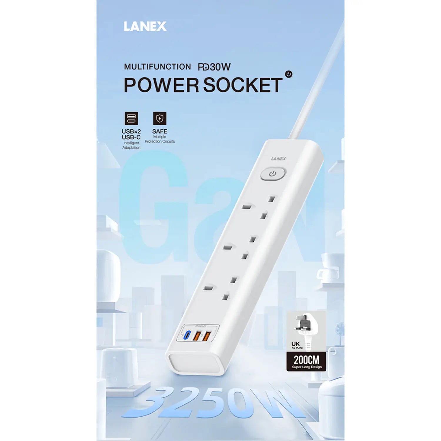 Lanex Power Socket