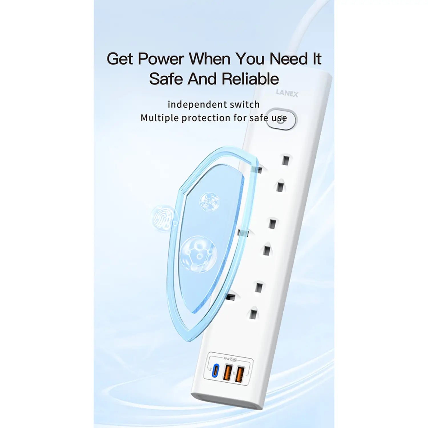 Lanex Power Socket