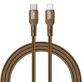 Lanex USB C to Lightning Cable 100cm Desert Gold