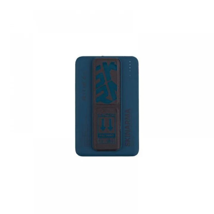SKINARMA SPUNK Magnetic Power Bank with 5000 mAh, 15 W Blue