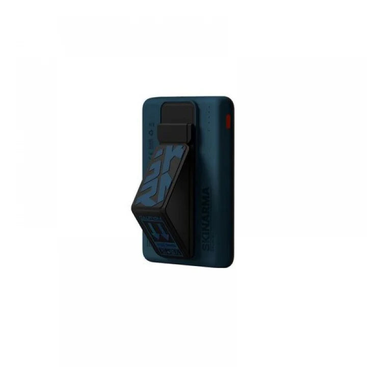 SKINARMA SPUNK Magnetic Power Bank with 5000 mAh, 15 W Blue