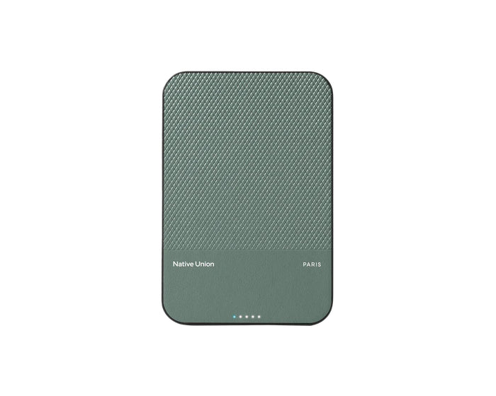 Native Union Power Bank Magnetic Classic 5000 mAh Slate Green