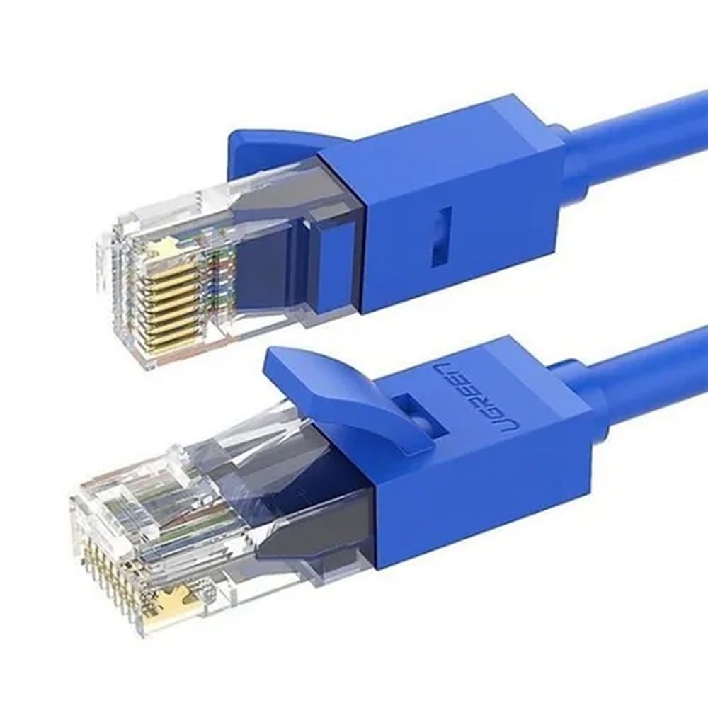 كابل UGREEN Cat 6 U/UTP Lan بطول 15 مترًا أزرق