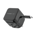 Momax UM72UKD 1-Charge+ 35W 1-Port GaN Charger with Retractable USB-C Cable - Black
