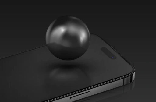 واقي شاشة UNIQ Optix Vivid لهاتف iPhone 16 Pro مقاس 6.3 بوصة من الزجاج المقسّى الشفاف مع أداة تطبيق