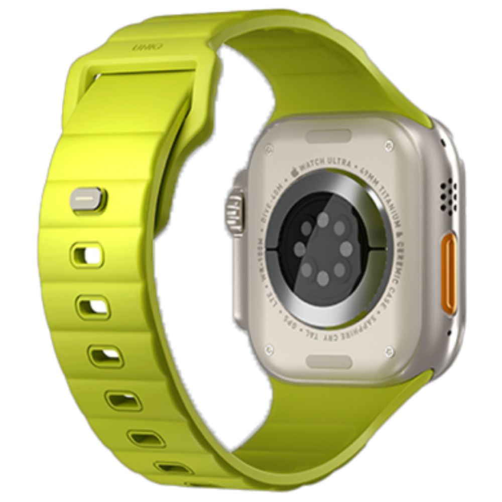 Unique Stride Strap Rubber Band for Apple Watch 49/45/44/42mm