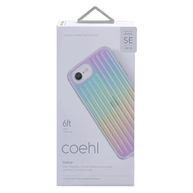 Uniq Coehl Linear case for Apple iPhone SE (2020) IRIDESCENT