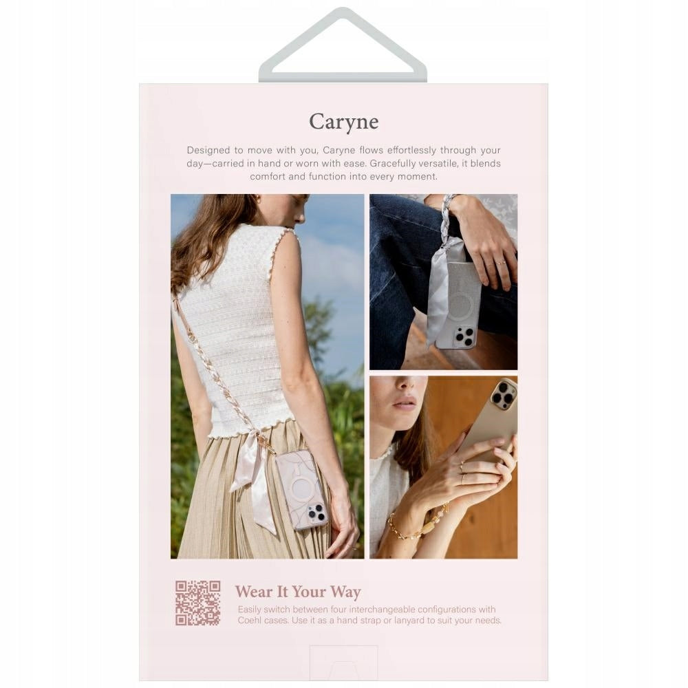 Universal 2-in-1 UNIQ Coehl Caryne Creme Nyckelband för telefon