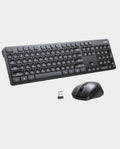 UGREEN 2.4 GHz Wireless Membrane Keyboard & Ergonomic Mouse Combo