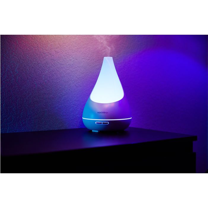 VOCOlinc Flowerbud Smart Wi-Fi Diffuser, Ultrasonic Humidifier, Multicolor Light