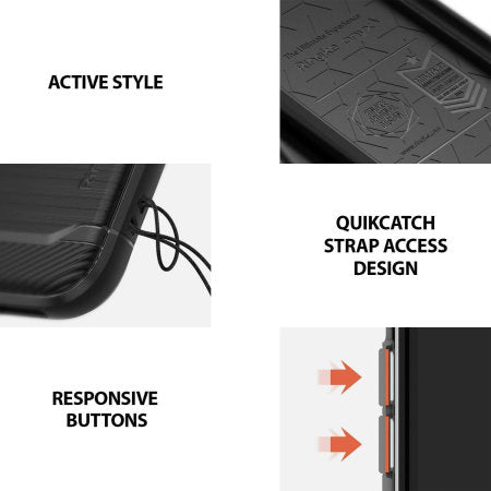 Ringke Onyx iPhone XS Max Tough Case - Black