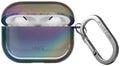 جراب UNIQ Iridescia لسماعات AirPods Pro 2، جراب معلق من الكوارتز الليلي