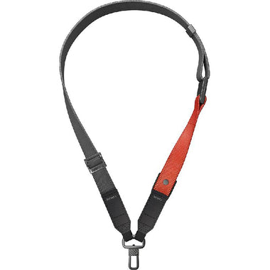 Uniq Vista Duo 2-in-1 Lanyard and Hand Strap Phone Lanyard, Charcoal Amber
