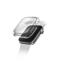 جراب UNIQ Garde مع حماية للشاشة لساعة Apple Watch Series 10 مقاس 46 مم - شفاف