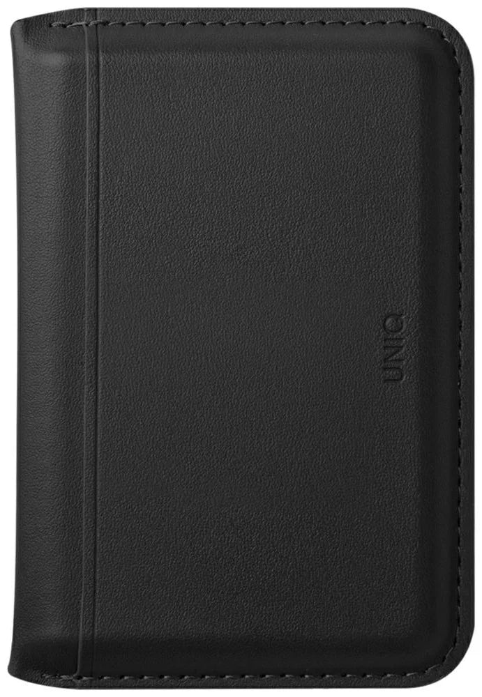 UNIQ Magnetic RFID wallet Lyden DS stand phone black (UNIQ-LYDENDSMW-DBLKFGRY)