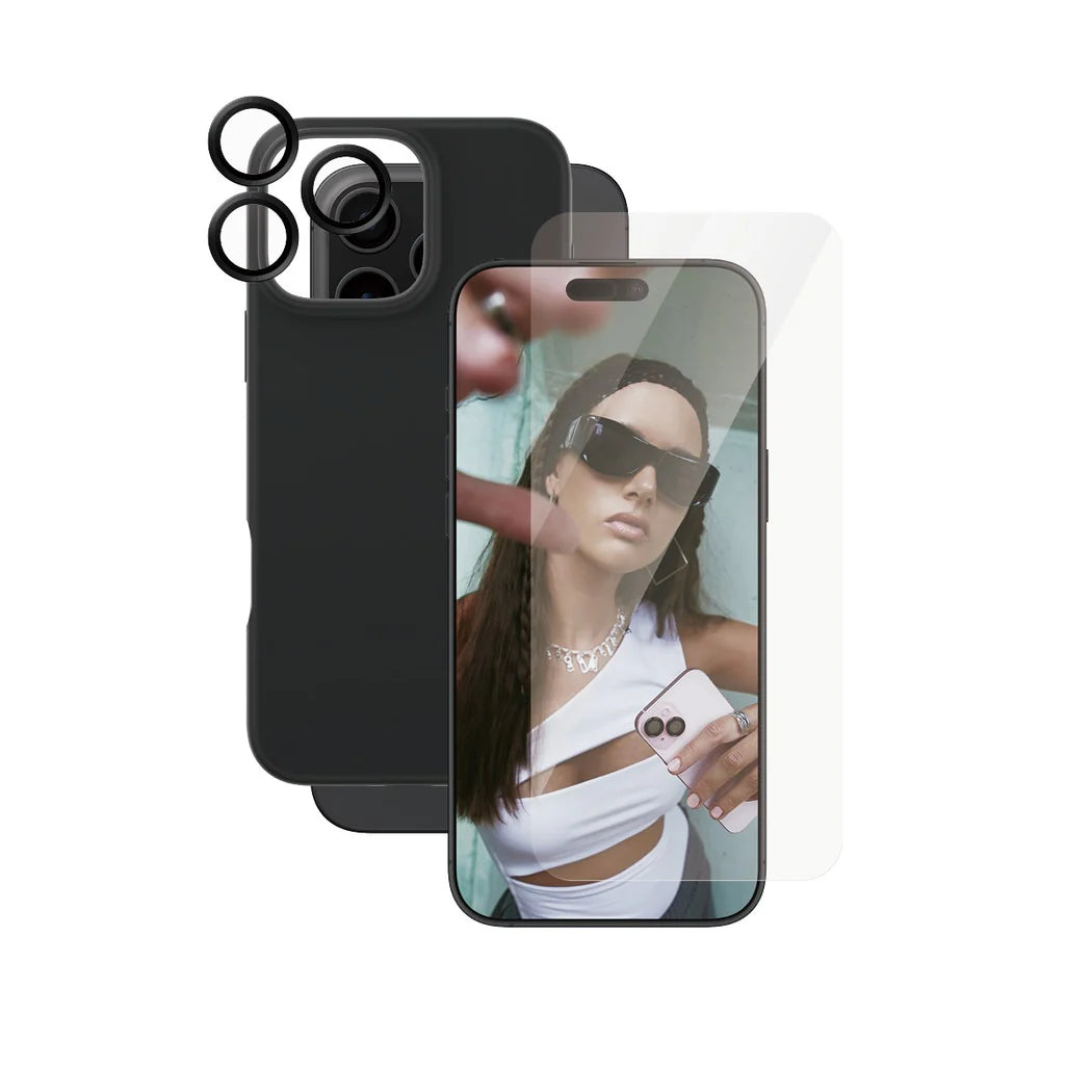 مجموعة CARE by PanzerGlass Fashion 3 في 1 لهاتف iPhone 16 Pro Max