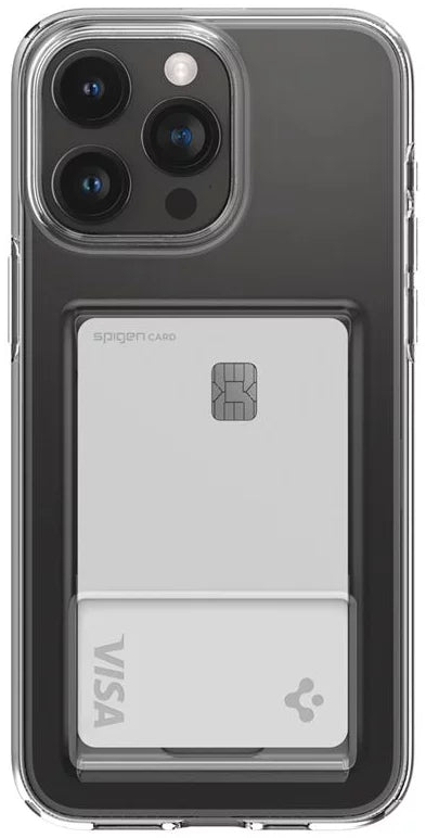 Spigen Crystal Slot, crystal clear - iPhone 15 Pro Max (ACS06587)