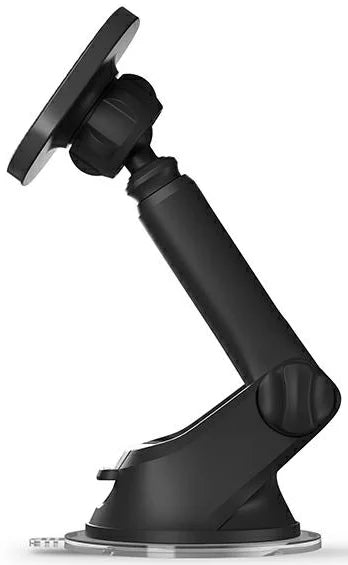 حامل سيارة مغناطيسي Uniq Magneo مع شحن لاسلكي 3 في 1 للوحة القيادة وفتحة التهوية باللون الرمادي 