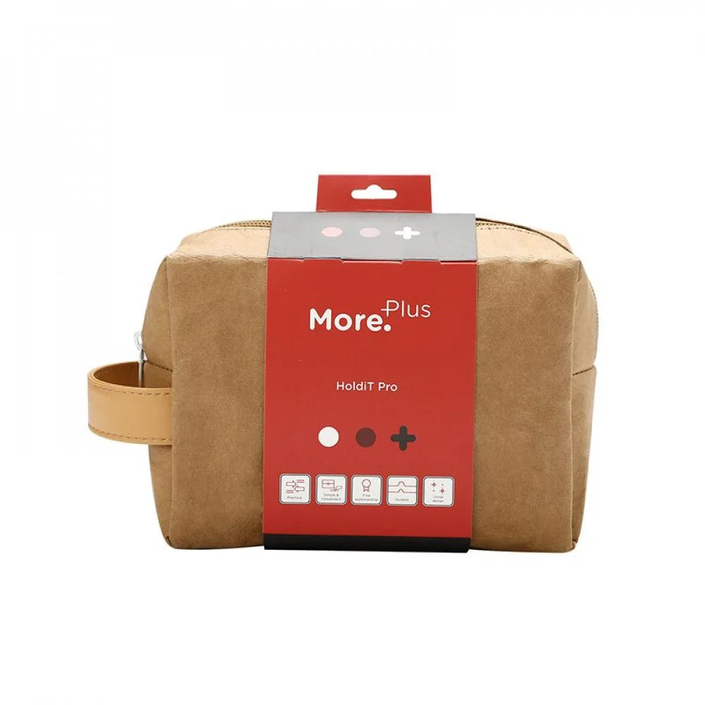 More Plus Large Brown Handbag