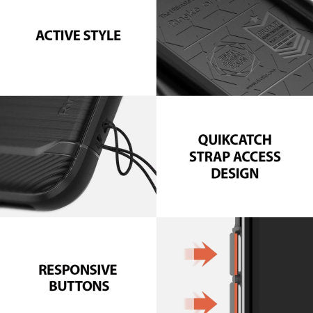 Ringke Onyx iPhone XR Tough Case - Black