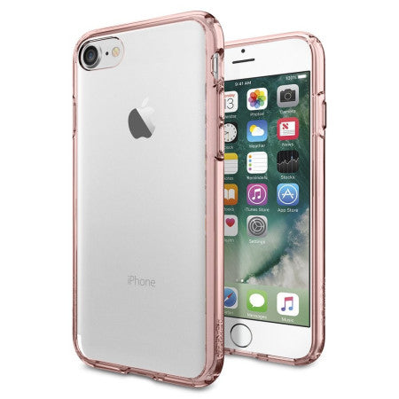 Spigen Ultra Hybrid iPhone 7 Bumper Case - Rose Crystal