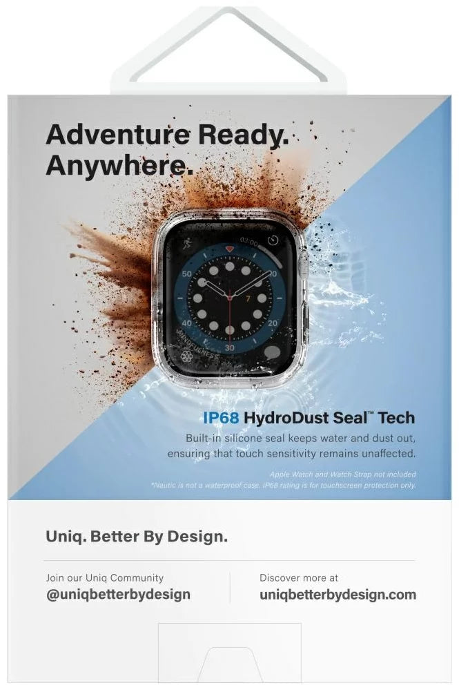 UNIQ Case Nautic for Apple Watch 46mm black (UNIQ-46MM-NAUBLK)