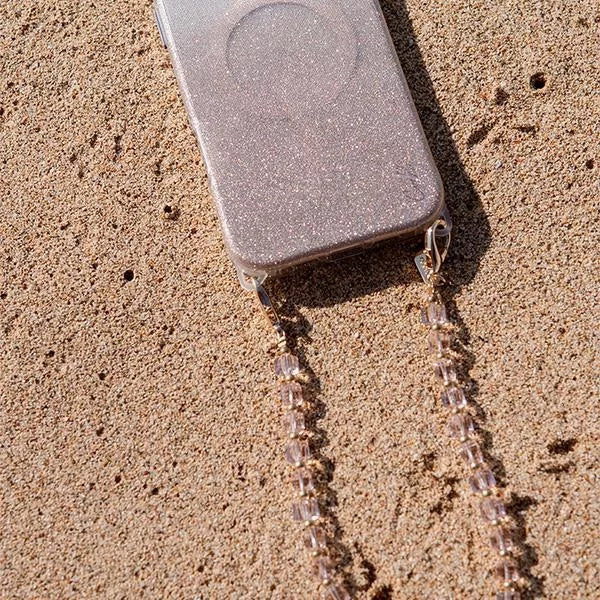 UNIQ Coehl Candy Gem Handstrap universal telephone string for wrist pink candy (UNIQ-CANDYGEM-HCPNK)